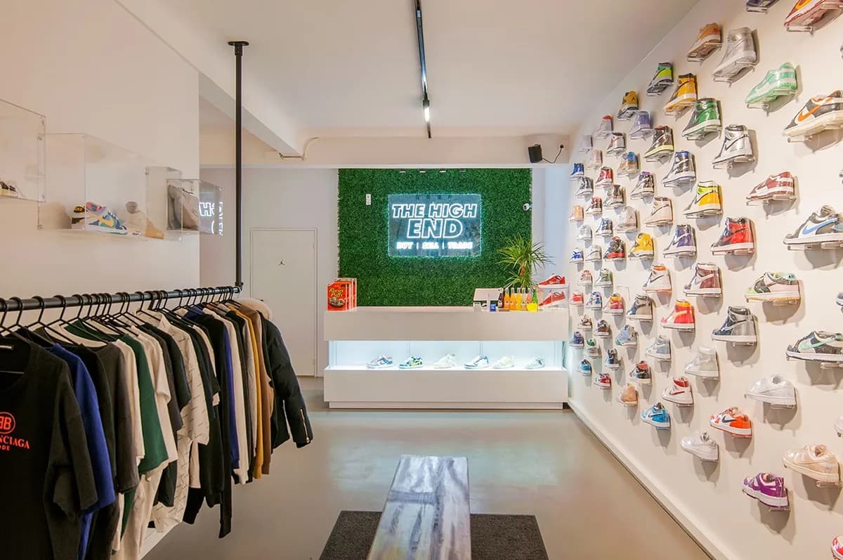 Butikken The High End i Karl Johans gate